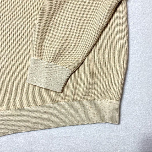 IZOD Honeycomb Crewneck Sweater Men's XXL Rock Heather Pullover Knit Casual NWT - Picture 5 of 15